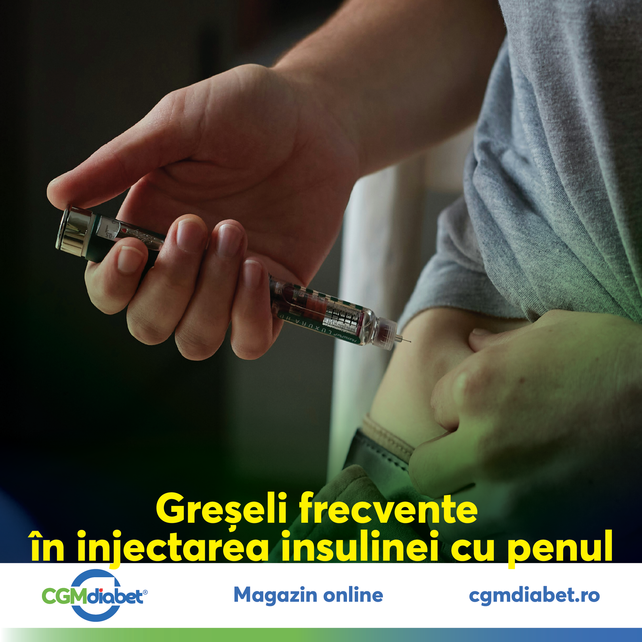 cgmDiabetRomania, diabet, viatacudiabet, PenInsulina, InjectiiCorecte, EducatieInDiabet, GlicemieSubControl, TehnicaInjectarii, ViataCuDiabet, Sanatate